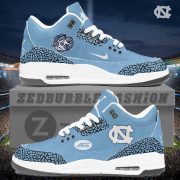 North Carolina Tar Heels AJ3 Custom Sneakers 2026 Edition - Image 2