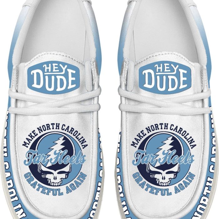 North Carolina Tar Heels Make Them Grateful Again Limited Hey Dude Shoes - Image 2