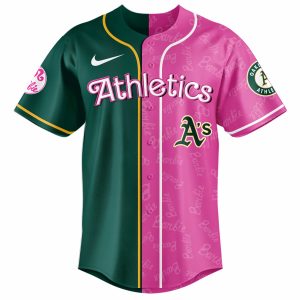 Oakland Athletics Barbie 2026 Special Edition Baseball Jersey by Drovenwear.com