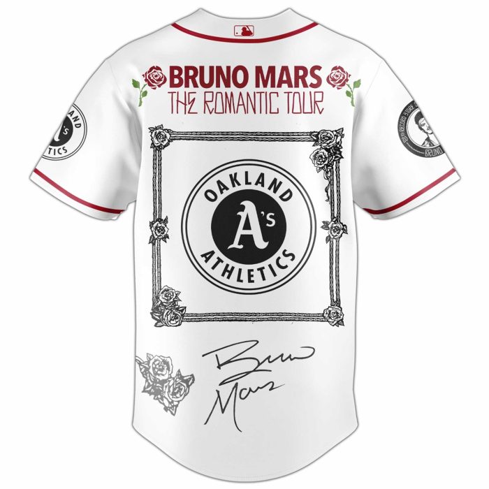 Oakland Athletics Bruno Inspired 2026 Limited Edition Baseball Jersey - Image 3