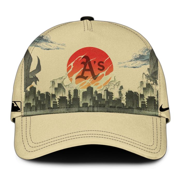 Oakland Athletics Godzilla King Of The Monsters Special Edition Baseball Jersey - Image 2