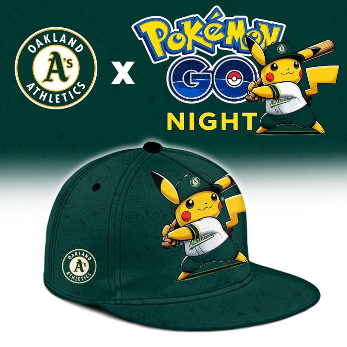 Oakland Athletics Pokémon GO Night Limited Edition Baseball Jersey - Image 3