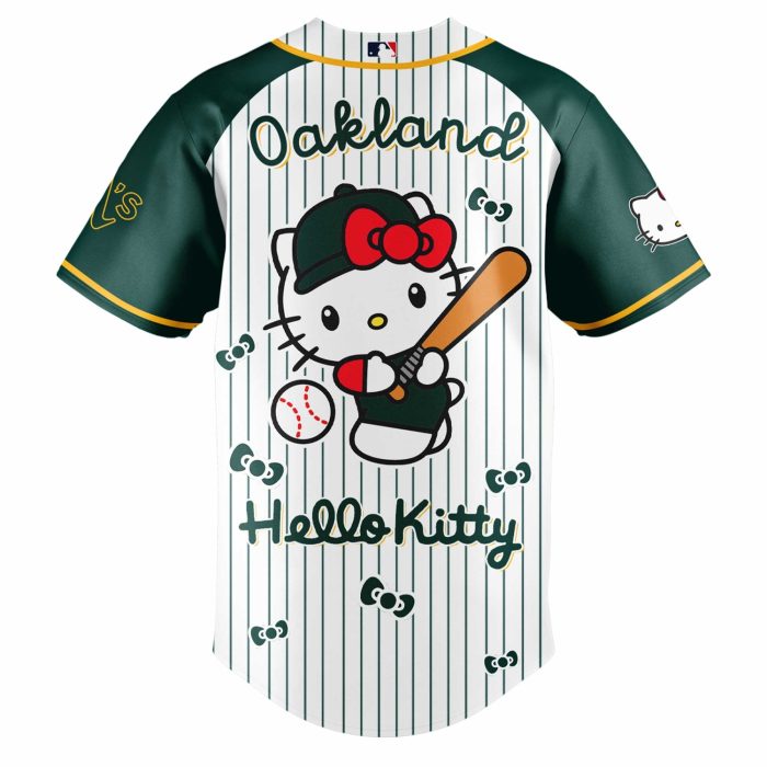 Oakland Athletics x Hello Kitty 2026 Limited Editions Jersey - Image 3