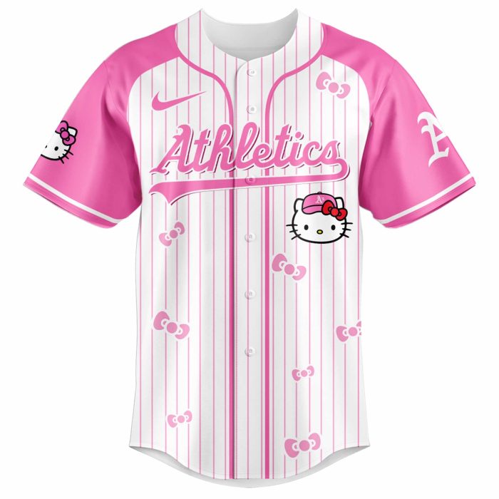 Oakland Athletics x Hello Kitty 2026 Limited Editions Jersey Ver 2 - Image 2