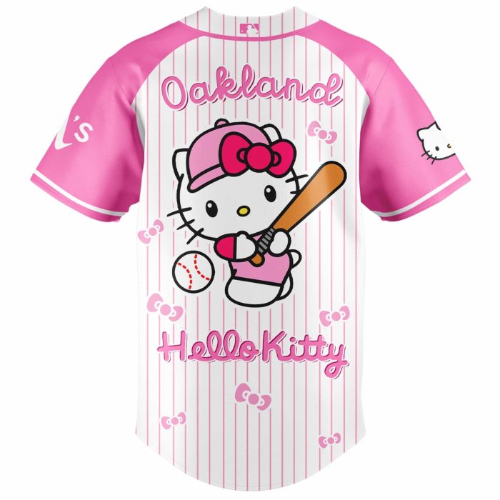 Oakland Athletics x Hello Kitty 2026 Limited Editions Jersey Ver 2 - Image 3