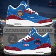Ohio State Buckeyes AJ3 Custom Sneakers 2026 Edition - Image 2