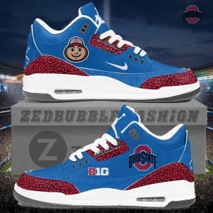 Ohio State Buckeyes AJ3 Custom Sneakers 2026 Edition by Drovenwear.com