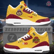 Ohio State Buckeyes AJ3 Custom Sneakers 2026 Edition - Image 3