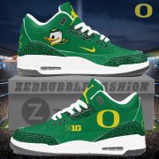 Oregon Ducks AJ3 Custom Sneakers 2026 Edition - Image 3