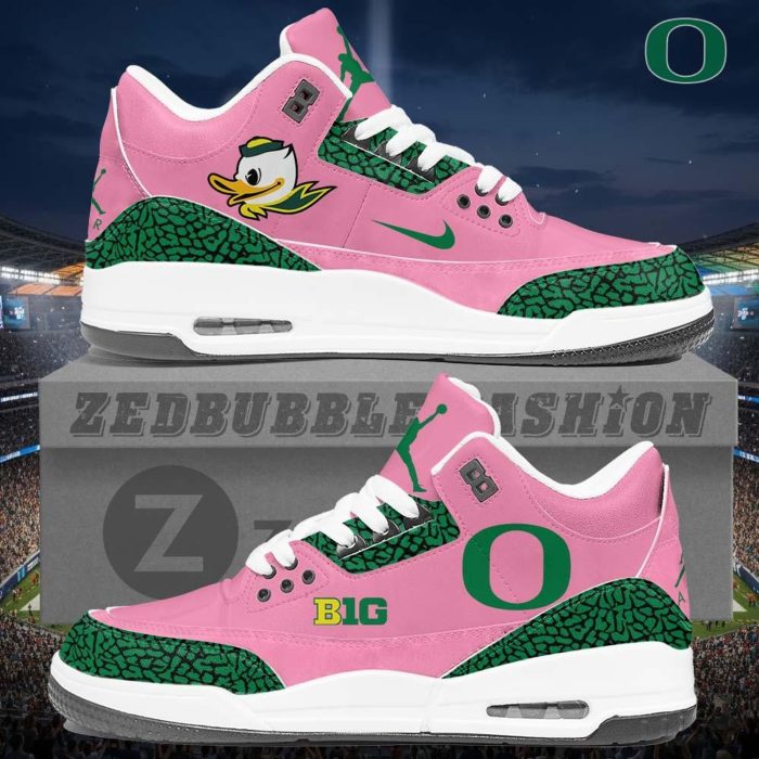 Oregon Ducks AJ3 Custom Sneakers 2026 Edition - Image 6