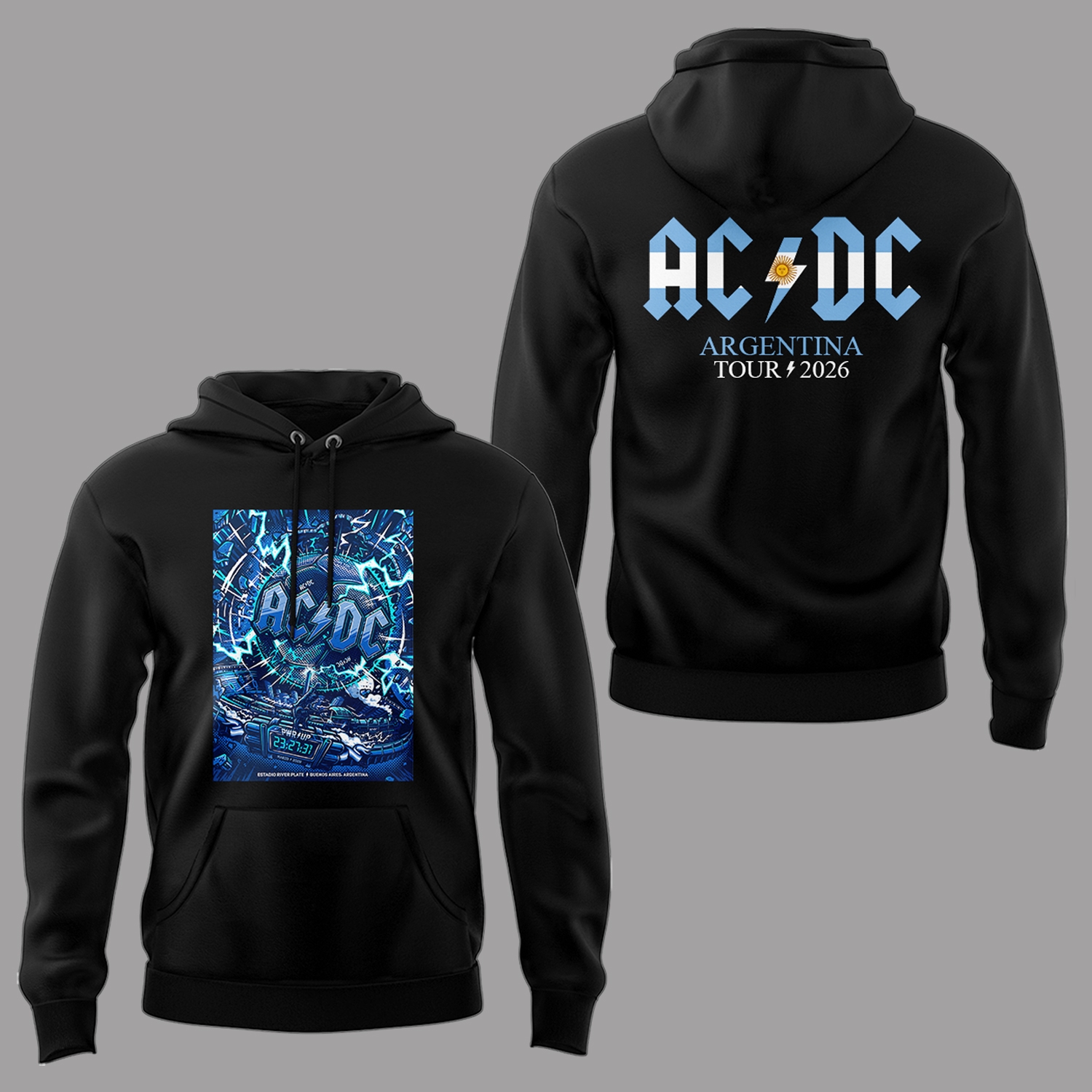PWR UP Tour, Argentina Tour, Band Merch PWR UP Tour, Argentina Tour, Band Merch