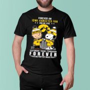 Peanuts x Iowa Hawkeyes Forever No Matter What Fan Unisex T-Shirt - Image 2
