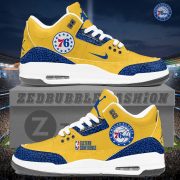 Philadelphia 76ers AJ3 Custom Sneakers 2026 Edition - Image 3