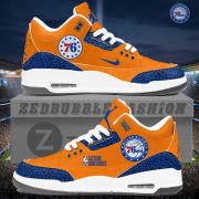 Philadelphia 76ers AJ3 Custom Sneakers 2026 Edition - Image 5