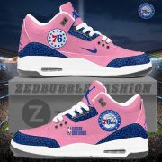 Philadelphia 76ers AJ3 Custom Sneakers 2026 Edition - Image 6