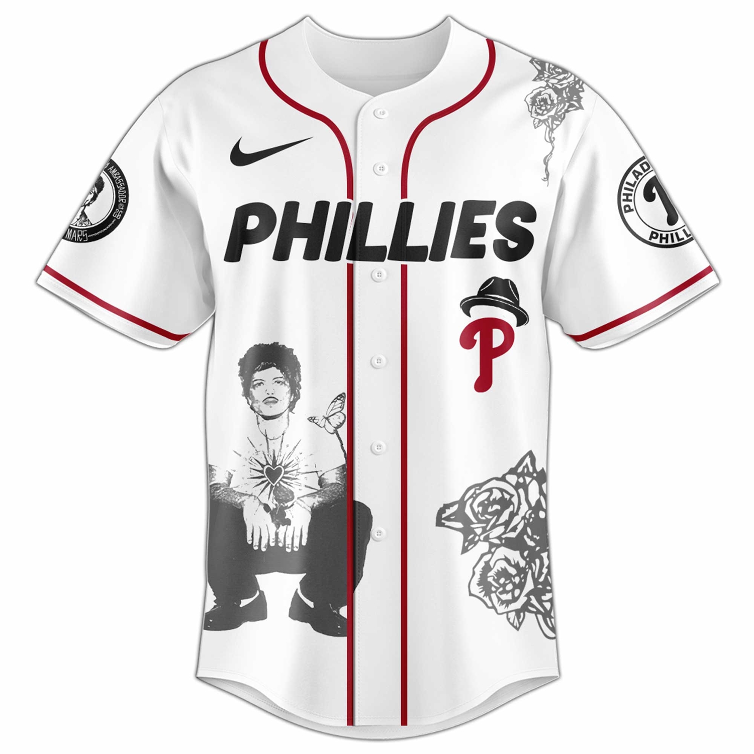 Philadelphia Phillies Bruno Inspired 2026 Limited Edition Baseball Jersey Philadelphia Phillies Bruno Inspired 2026 Limited Edition Baseball Jersey