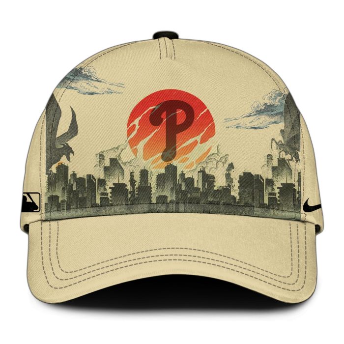 Philadelphia Phillies Godzilla King Of The Monsters Special Edition Baseball Jersey - Image 2