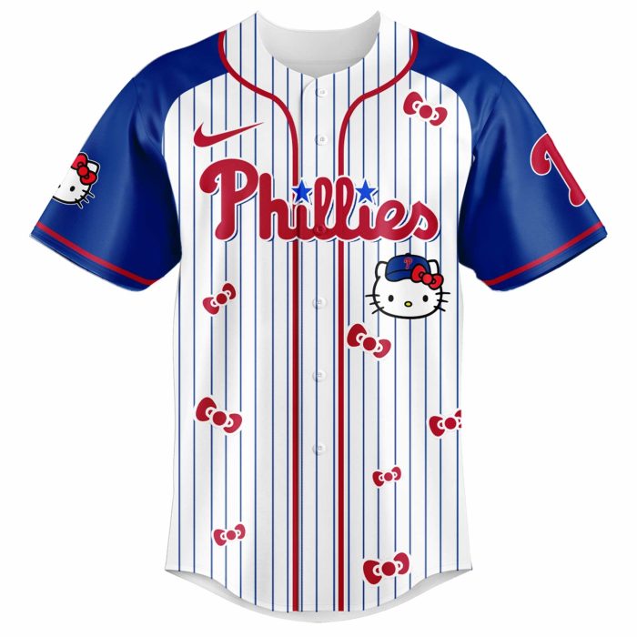 Philadelphia Phillies x Hello Kitty 2026 Limited Editions Jersey - Image 2