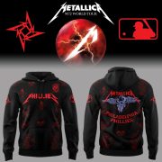 Philadelphia Phillies x Metallica M72 World Tour hoodie