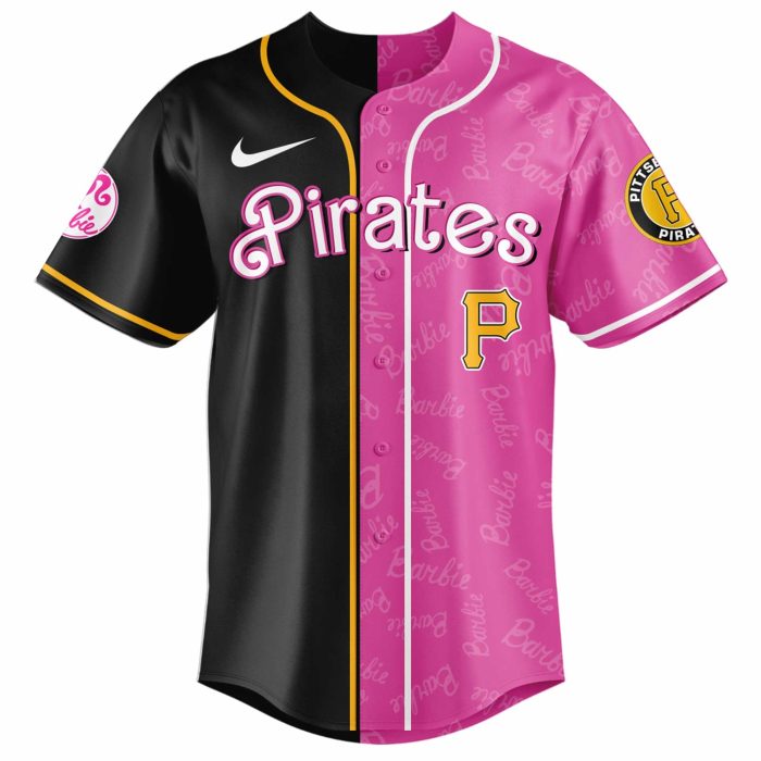 Pittsburgh Pirates Barbie 2026 Special Edition Baseball Jersey - Image 2