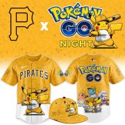 Pittsburgh Pirates Pokémon GO Night Limited Edition Baseball Jersey