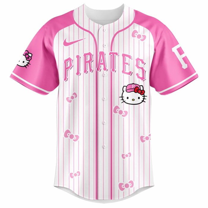 Pittsburgh Pirates x Hello Kitty 2026 Limited Editions Jersey Ver 2 - Image 2