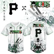 Pittsburgh Pirates x Zoro Ronin Emerald Wave Limited Edition Jersey