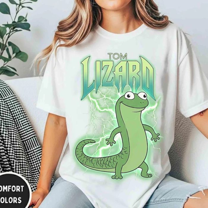 Pixar Hoppers Tom Lizard Portrait Shirt 2026 Limited Edition  Mabel Tanaka Ellen Bear Vacation Tee - Image 2