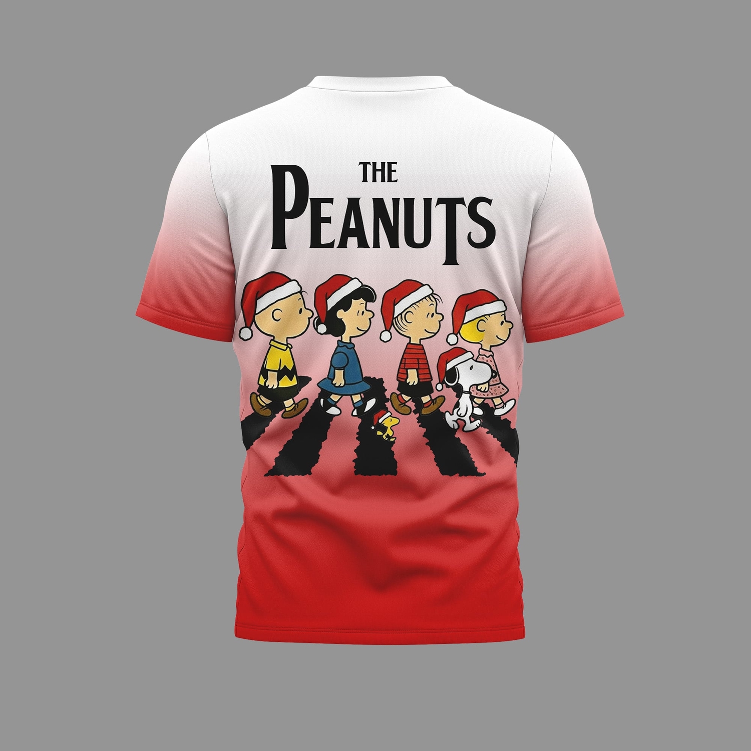 Premium Peanuts Abbey Road Style 3D Graphic Shirt Premium Peanuts Abbey Road Style 3D Graphic Shirt