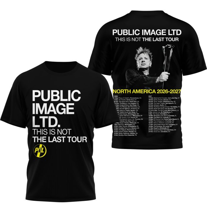 Public Image Ltd Shirt, 3D Shirt, Band Merch - Image 2