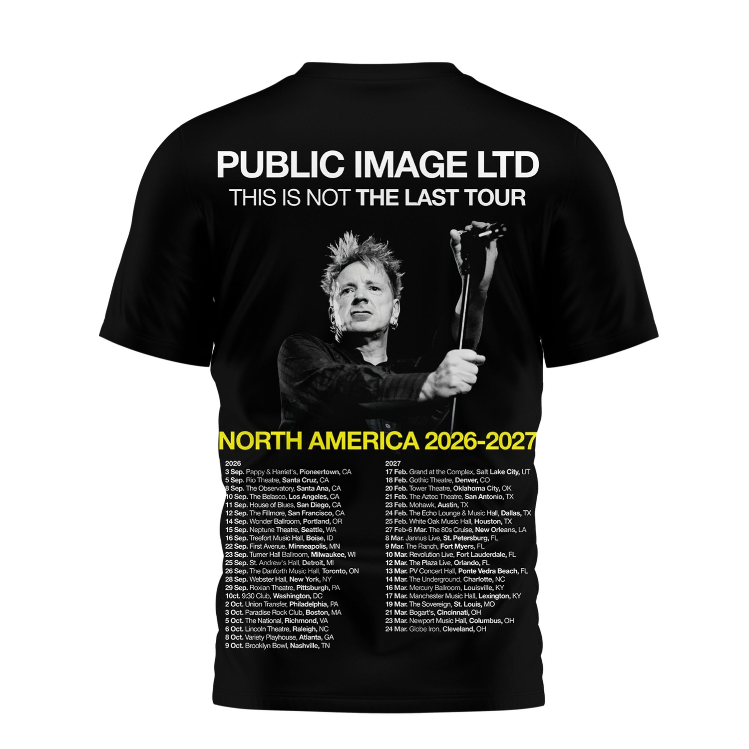 Public Image Ltd Shirt, 3D Shirt, Band Merch Public Image Ltd Shirt, 3D Shirt, Band Merch
