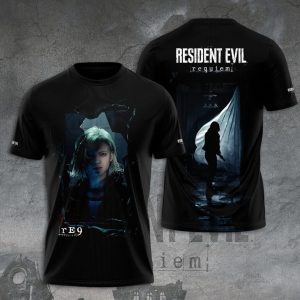 Resident Evil Requiem x Grace Ashcroft 3D Graphic Apparel by Drovenwear.com