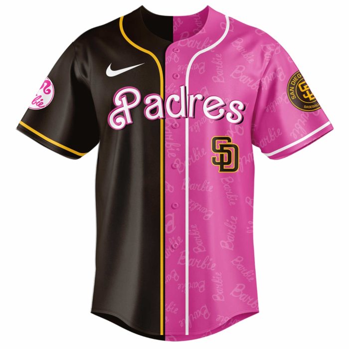 San Diego Padres Barbie 2026 Special Edition Baseball Jersey - Image 2
