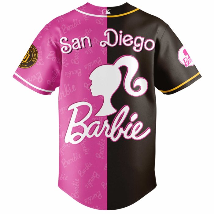 San Diego Padres Barbie 2026 Special Edition Baseball Jersey - Image 3