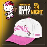 San Diego Padres MLB x Hello Kitty Night 2026 Limited Jersey Editions - Image 2