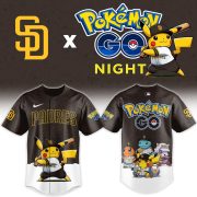 San Diego Padres Pokémon GO Night Limited Edition Baseball Jersey - Image 2