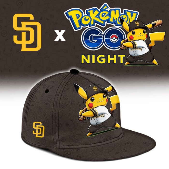 San Diego Padres Pokémon GO Night Limited Edition Baseball Jersey - Image 3