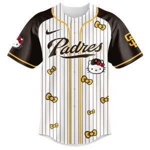 San Diego Padres x Hello Kitty 2026 Limited Editions Jersey by Drovenwear.com