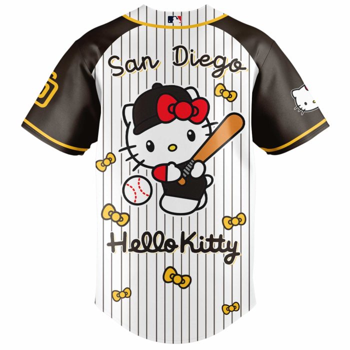 San Diego Padres x Hello Kitty 2026 Limited Editions Jersey - Image 3