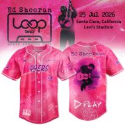 San Francisco 49ers x Ed Sheeran LOOP Tour 2026 Limited Jersey - Image 2