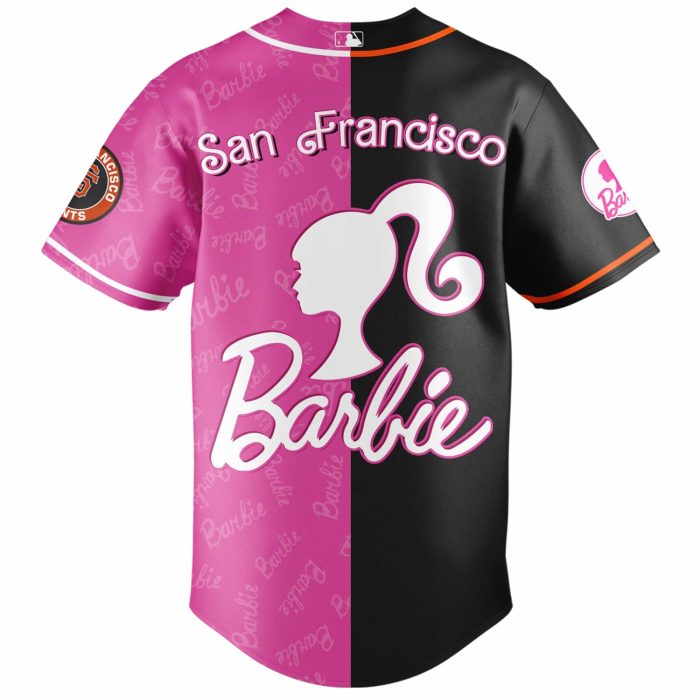 San Francisco Giants Barbie 2026 Special Edition Baseball Jersey - Image 3