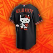 San Francisco Giants Gigantes x Hello Kitty Special Edition Baseball Jersey - Image 3