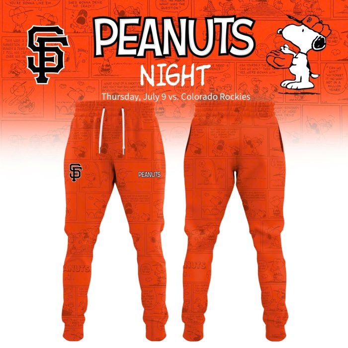 San Francisco Giants Peanuts Night 2026 Special Edition Jersey - Image 2