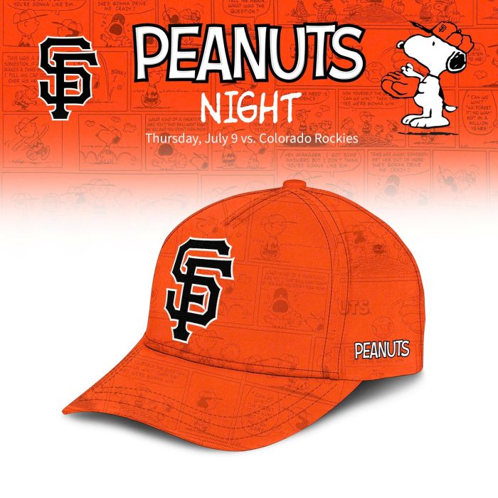 San Francisco Giants Peanuts Night 2026 Special Edition Jersey - Image 3