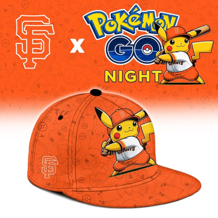 San Francisco Giants Pokémon GO Night Limited Edition Baseball Jersey - Image 3