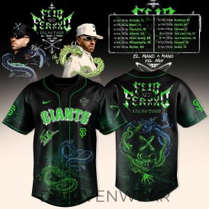 San Francisco Giants x FERXXO Falxo Tour 2026 Special Jersey by Drovenwear.com