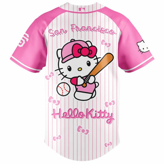 San Francisco Giants x Hello Kitty 2026 Limited Editions Jersey Ver 2 - Image 3