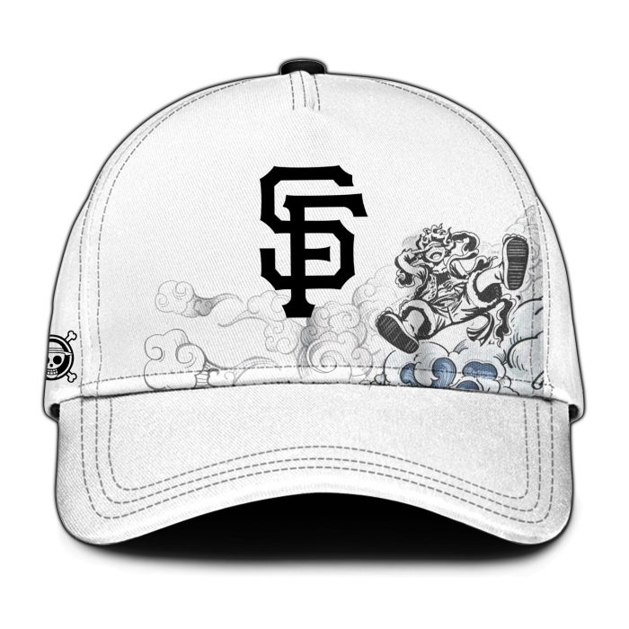 San Francisco Giants x Luffy Gear 5 Anime Baseball Jersey - Image 2
