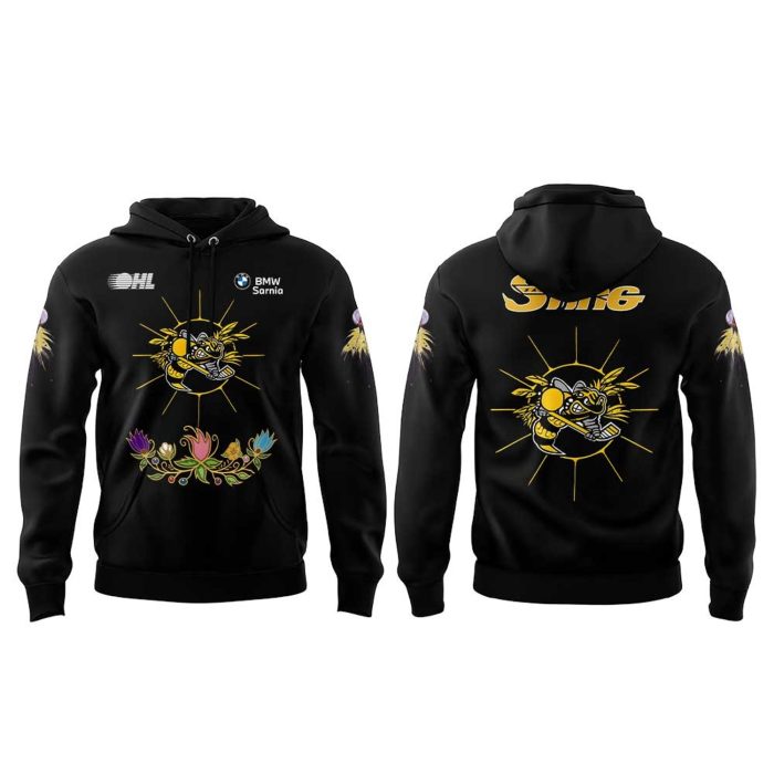 Sarnia Sting Indigenous Heritage Jerseys Celebrate The Culture, History 2026 Hoodie - Image 2
