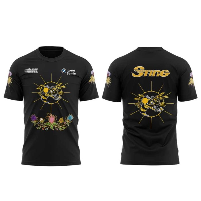 Sarnia Sting Indigenous Heritage Jerseys Celebrate The Culture, History 2026 Shirt - Image 2